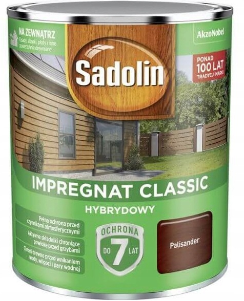 SADOLIN IMPREGNAT CLASSIC HYBRYDOWY 7 LAT PALISAND