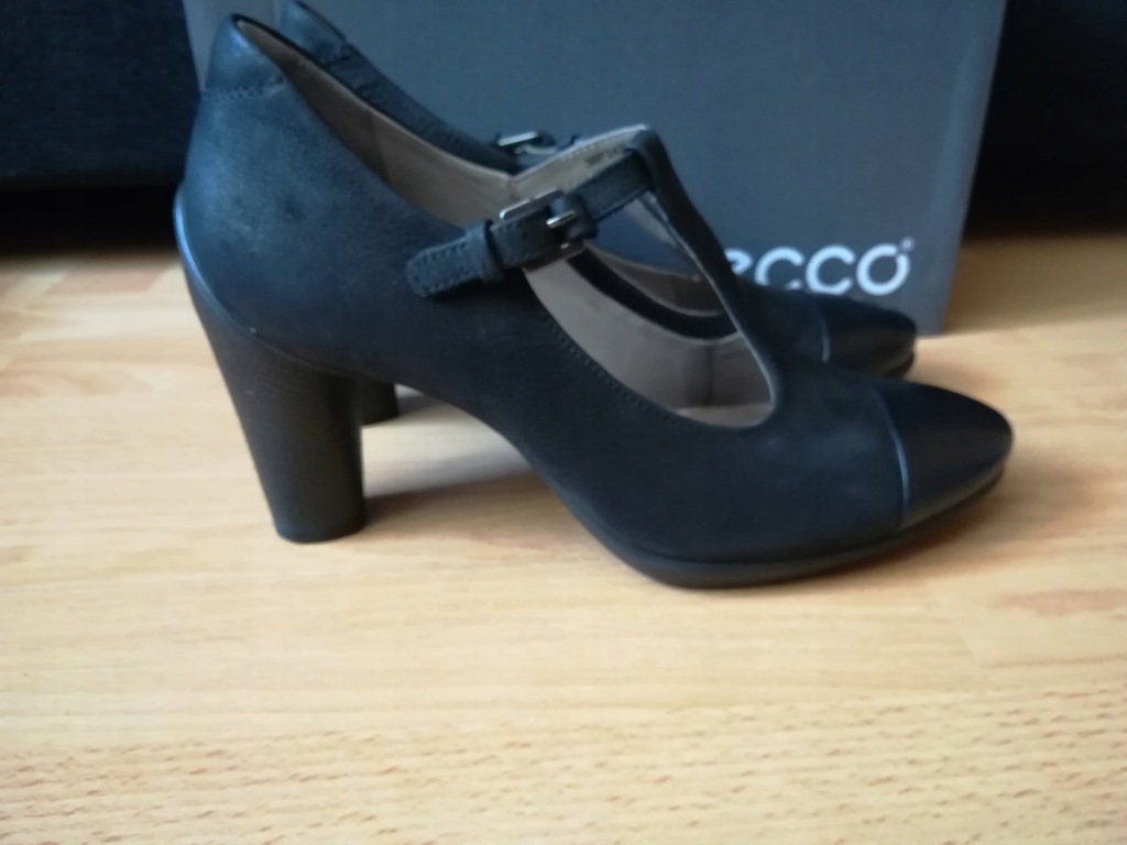 Ecco sculptured 75 buty czółenka 38 super pudełko