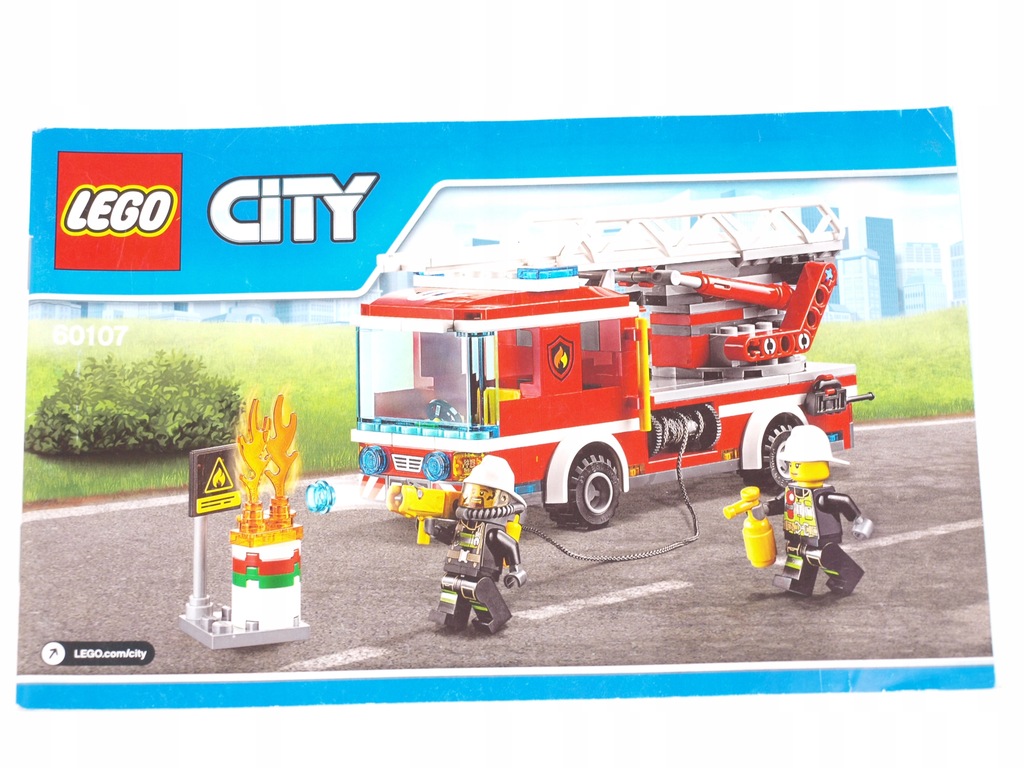LEGO 60107 Instrukcja City Miasto Town Lucky Brick - 11200856836 ...