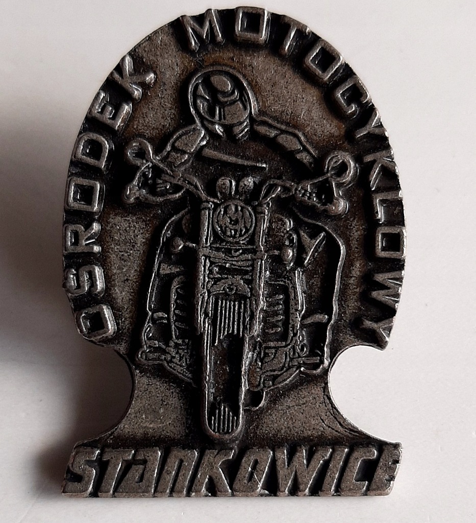 Pin motocyklowy Ośrodek Motocyklowy Stankowice