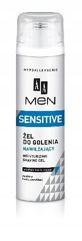 AA Men Sensitive Żel do golenia nawilżający 200ml