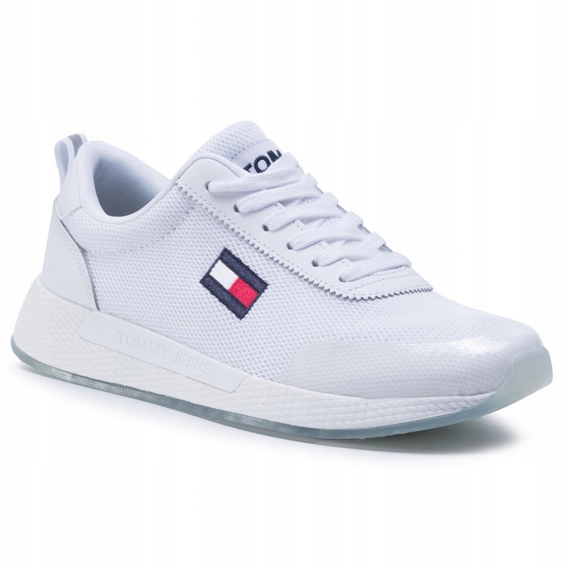 TOMMY HILFIGER PÓŁBUTY SNEAKERSY SKÓRA 41 SN597