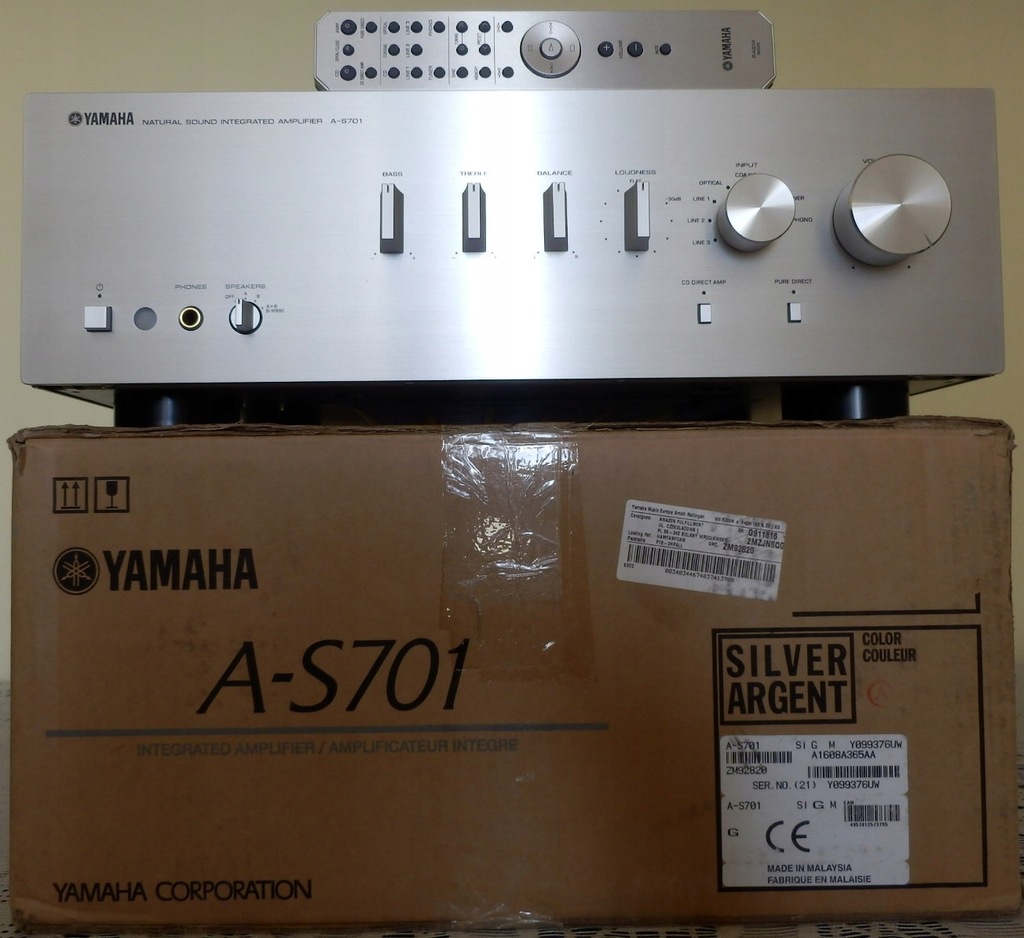 YAMAHA A-S701 z DAC