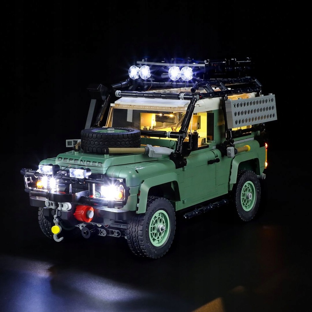 Zestaw oświetlenia do LEGO Icons Land Rover Classic Defender 90 10317 (BEZ