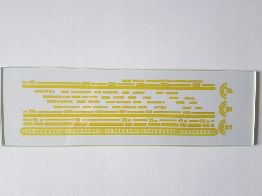 skala do radia Pionier 6161