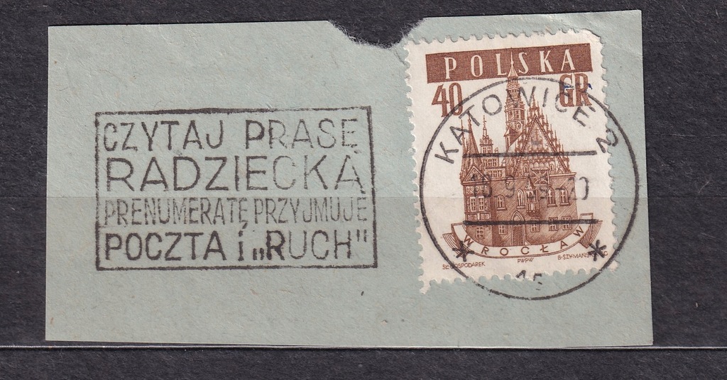 Czytaj Prasę Radziecką prenumer..... -stempel wyc.