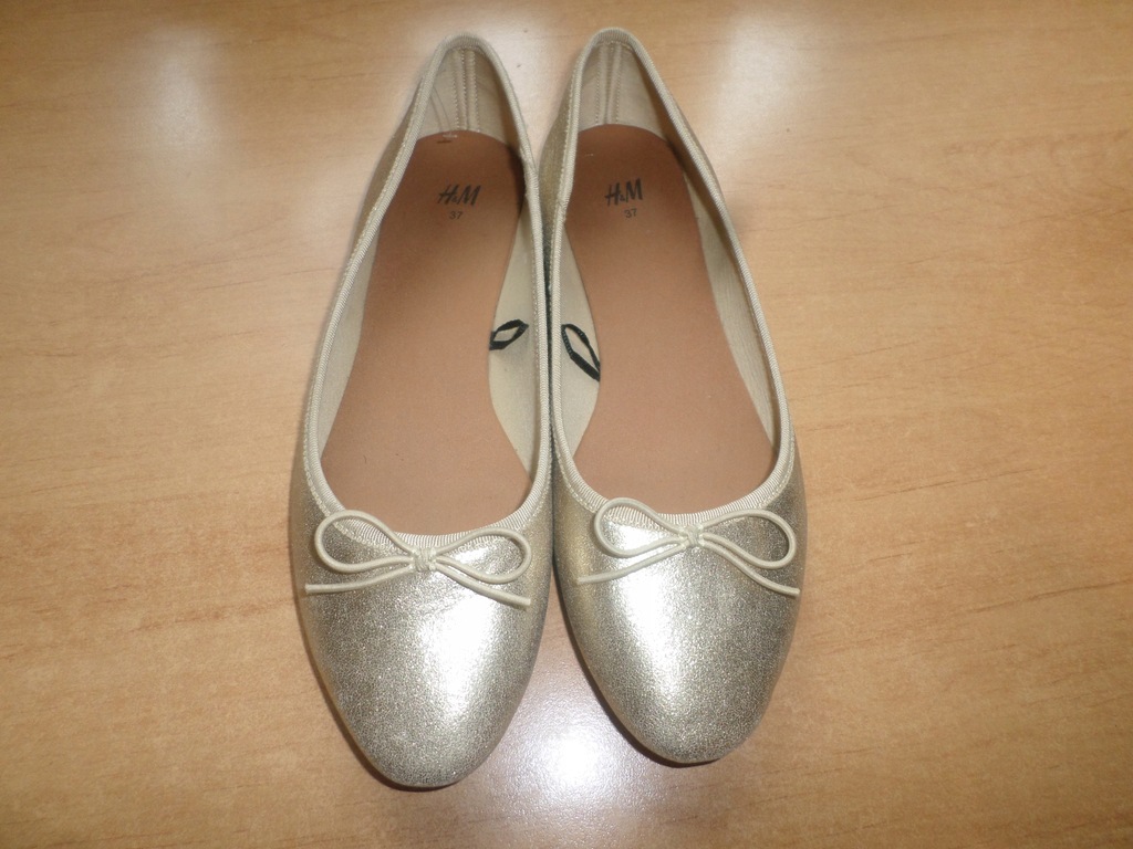 H&M baleriny j.nowe r. 37 wkł. 23,8