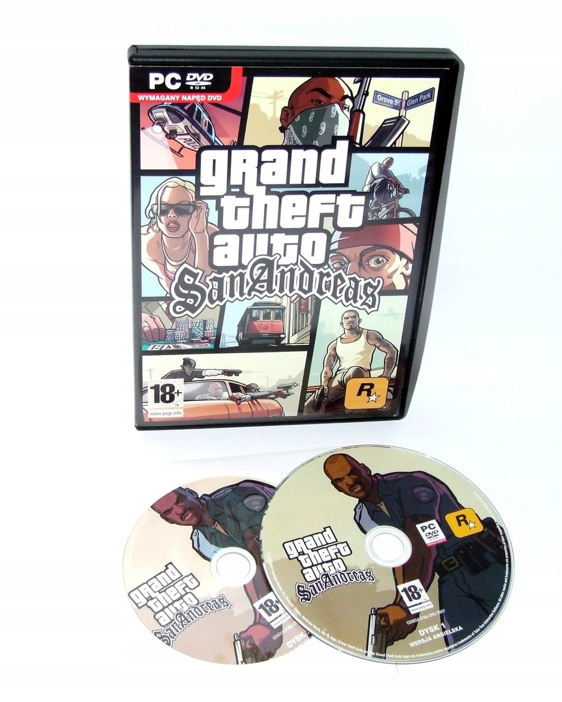 Купить GTA GRAND THEFT AUTO - САН-АНДРЕАС [PL]: отзывы, фото и ...