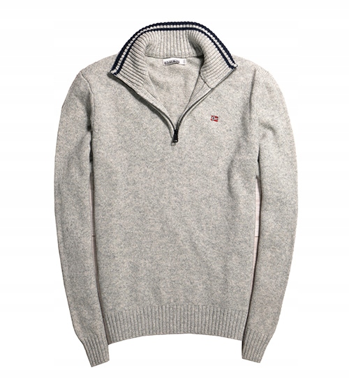 NAPAPIJRI SWETER WEŁNA OWCZA r. XL
