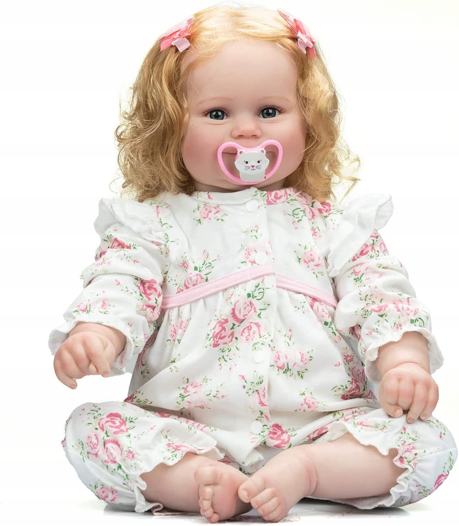 Lalka Bobas jak prawdziwa Real born 50cm reborn