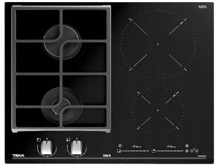 TEKA Płyta indukcyjno-gazowa JZC 64322 ABN BK