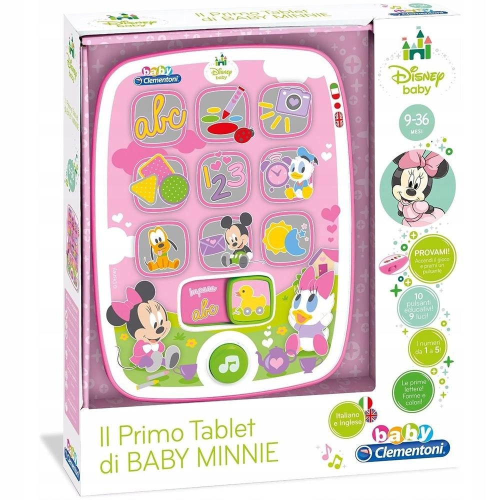 Clementoni Baby Pierwszy Tablet Baby Minnie 60777