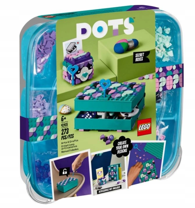 LEGO 41925 DOTS TAJNE SKRZYNECZKI SKRZYNKI