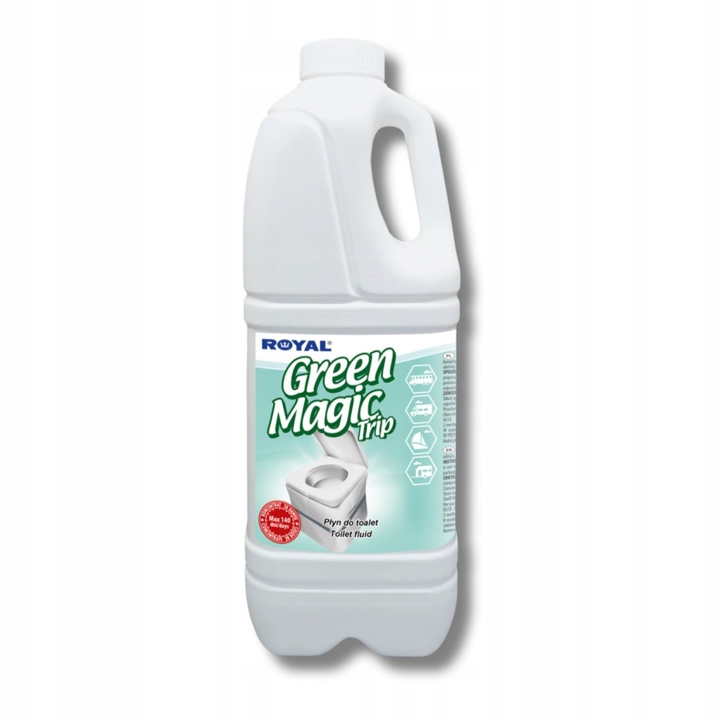 Koncentrat - Płyn 2L do toalet turystycznych GREEN MAGIC TRIP