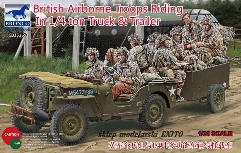 Купить BRONCO CB 35169 1:35 Британские воздушно-десантные войска Ридин: отзывы, фото, характеристики в интерне-магазине Aredi.ru