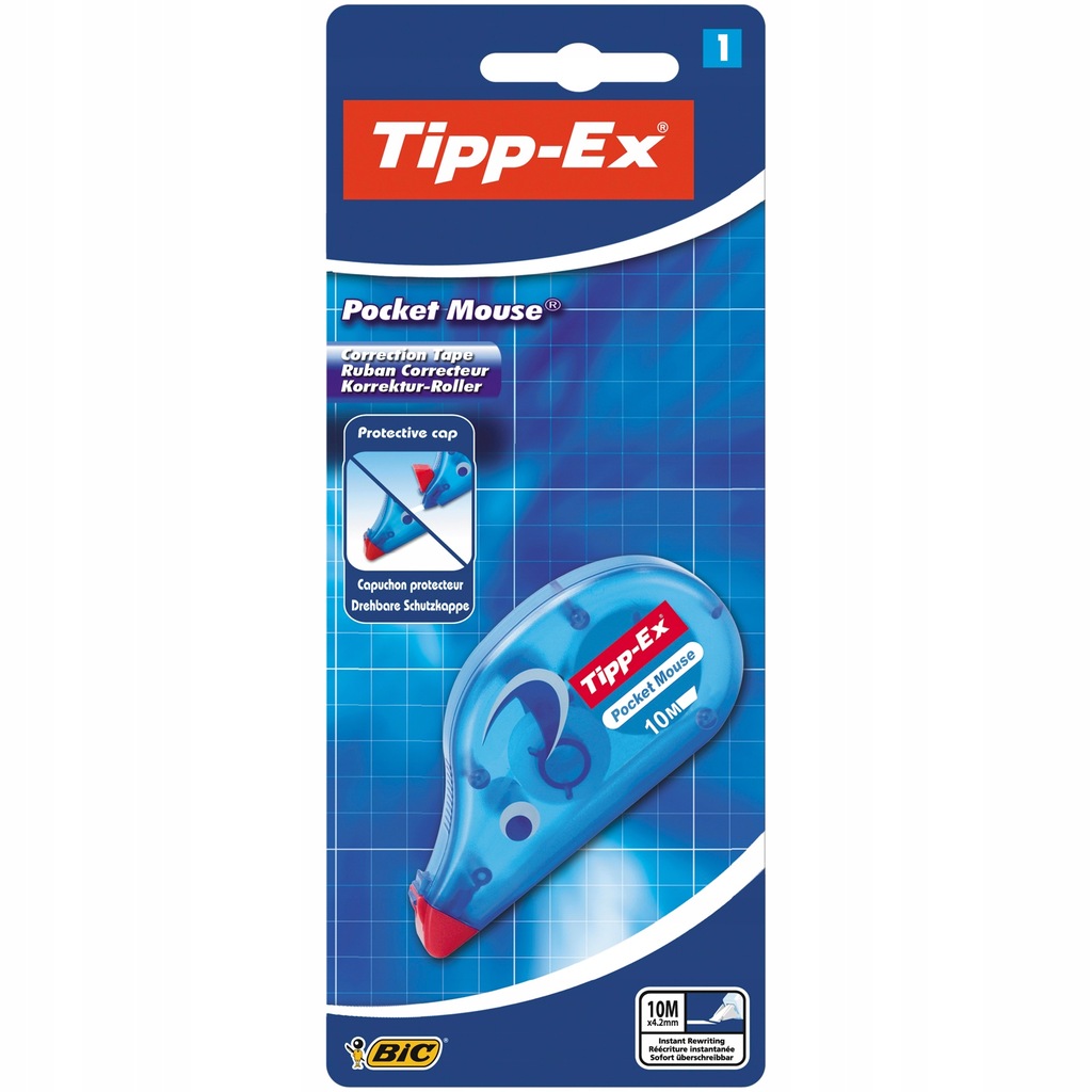 Korektor TIPP-EX Pocket Mouse Blister 1szt BIC