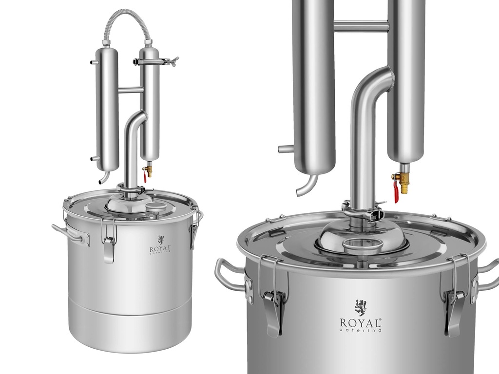 SPRZĘT URZĄDZENIE DO DESTYLACJI DESTYLATOR 30 L.