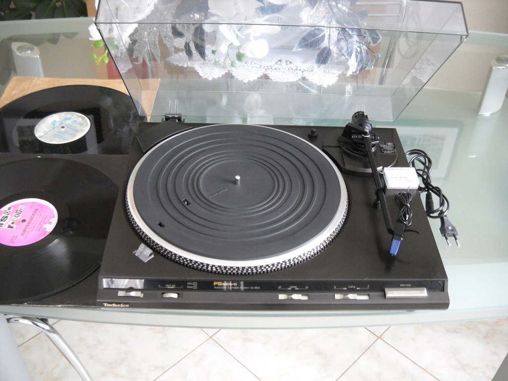 GRAMOFON TECHNICS SL-BD3 NOWA IGŁA i PASEK+2płyty
