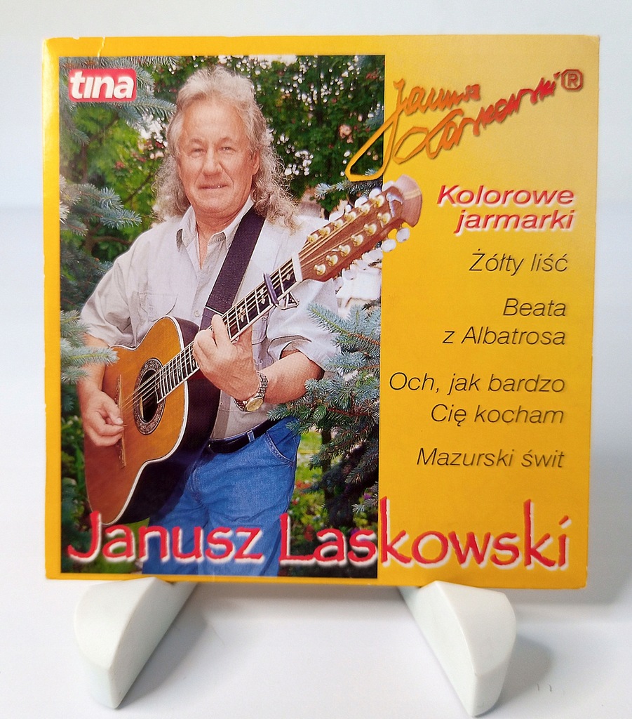CD JANUSZ LASKOWSKI - Kolorowe jarmarki NM/Ex+