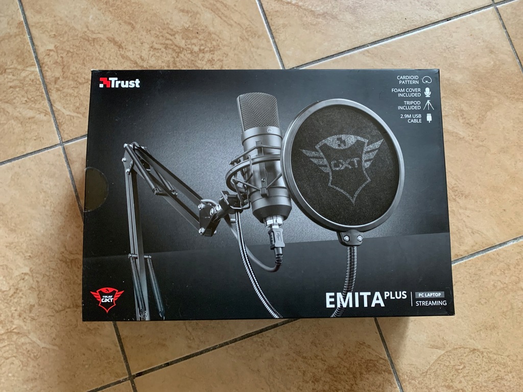Mikrofon Trust Emita Plus GXT BCM!!!