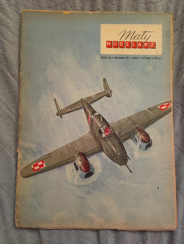 Mały Modelarz nr 10/1966 PZL P-38 "Wilk"