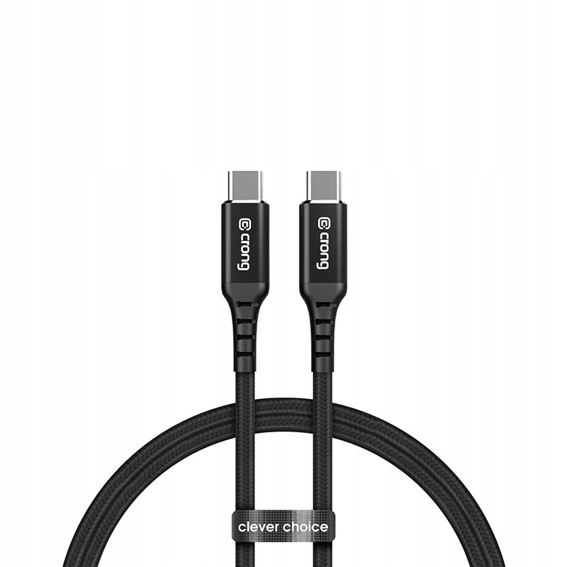 Kabel Crong Armor Link USB-C/USB-C 100W 5A 120cm (