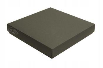 Pudełko kwadratowe czarny mat 16 cm