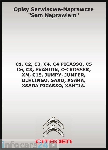 Citroen 16 Modeli Sam Naprawiam Naprawa C4 C5 C6 - 7349084831 - Oficjalne Archiwum Allegro