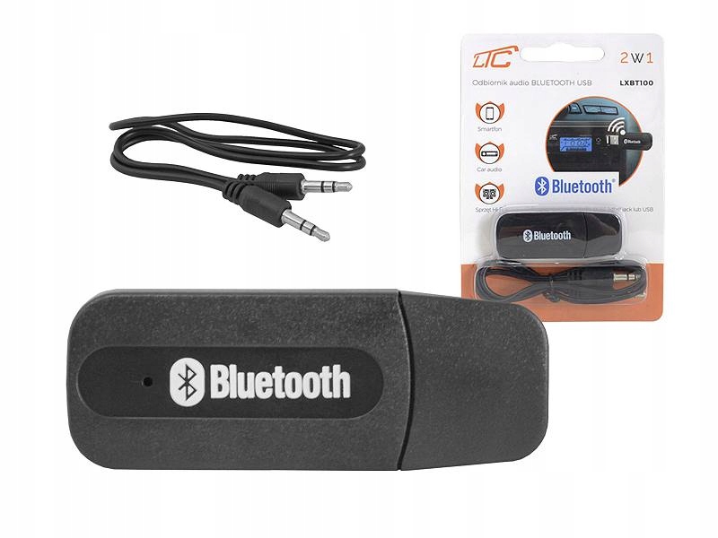 Adapter Bluetooth AUX do radia samochodowego z USB 10562800156