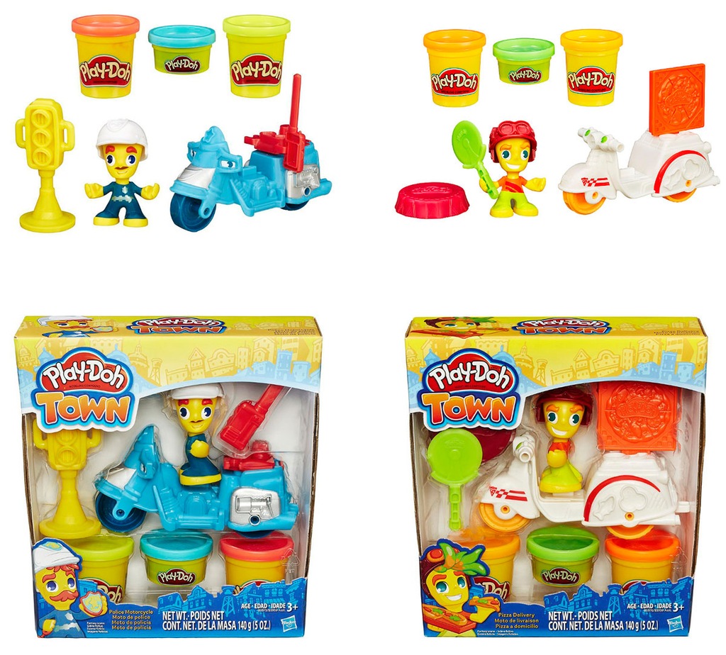 play doh town pizza delivery