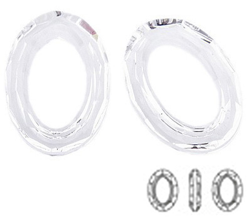 4137 Swarovski Cosmic Oval 15mm Crystal