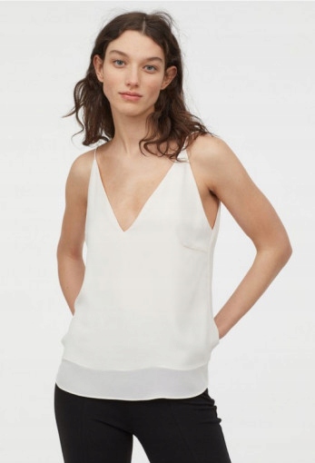 P3A111 H&M__XXZ ZWIEWNY TOP RAMIĄCZKA__XXS