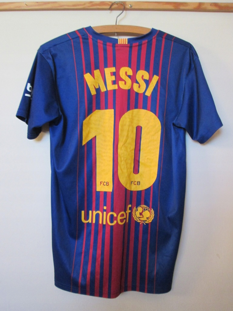 F.C Barcelona Nr 10 LEO MESSI - S - UNIKAT