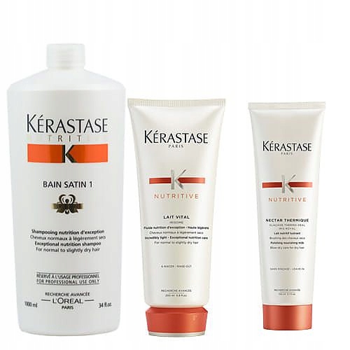 KERASTASE NUTRITIVE IRISOME ZESTAW 3 PRODUKTÓW