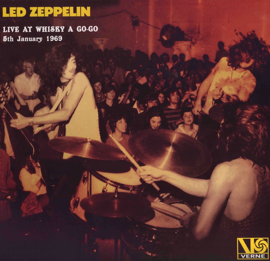 LED ZEPPELIN Live At Whisky A GoGo January 1969 LP