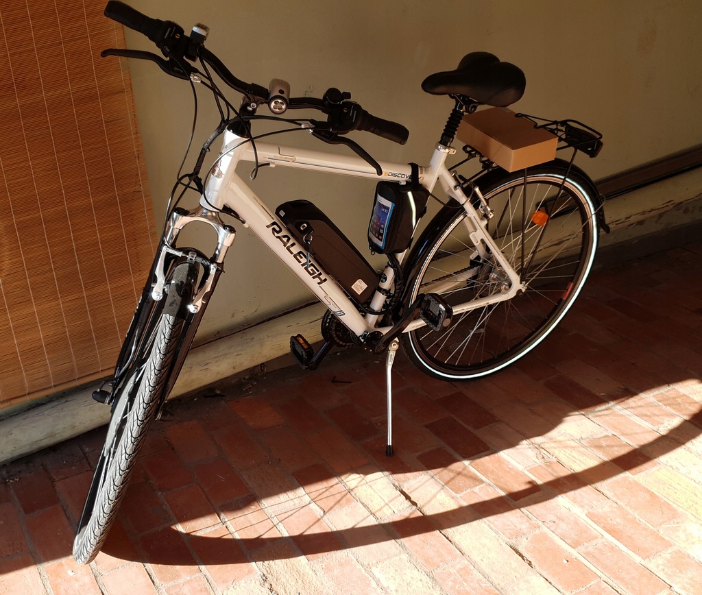 Rower elektryczny Raleigh 500/750W z gazu 8545961731