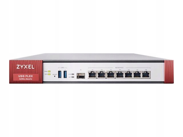 ZYXEL USG Flex Firewall 7 Gigabit user-definable ports 1xSFP 2xUSB Device