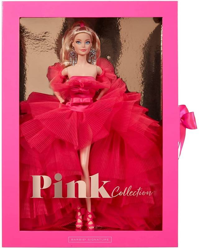 Купить Коллекционная кукла Барби Mattel в розовом платье: отзывы, фото, характеристики в интерне-магазине Aredi.ru