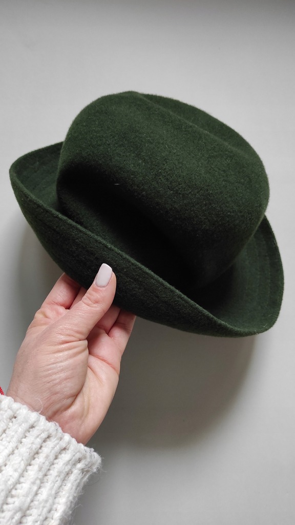 Kangol kapelusz beret wełna