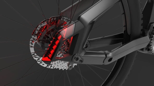 Adapter do montażu lampek tylnych do Haibike