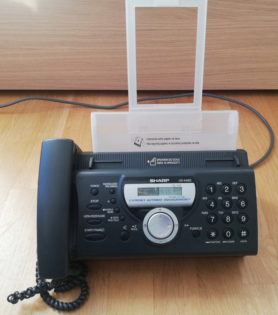 FAX SHARP UX-A460 na WOŚP