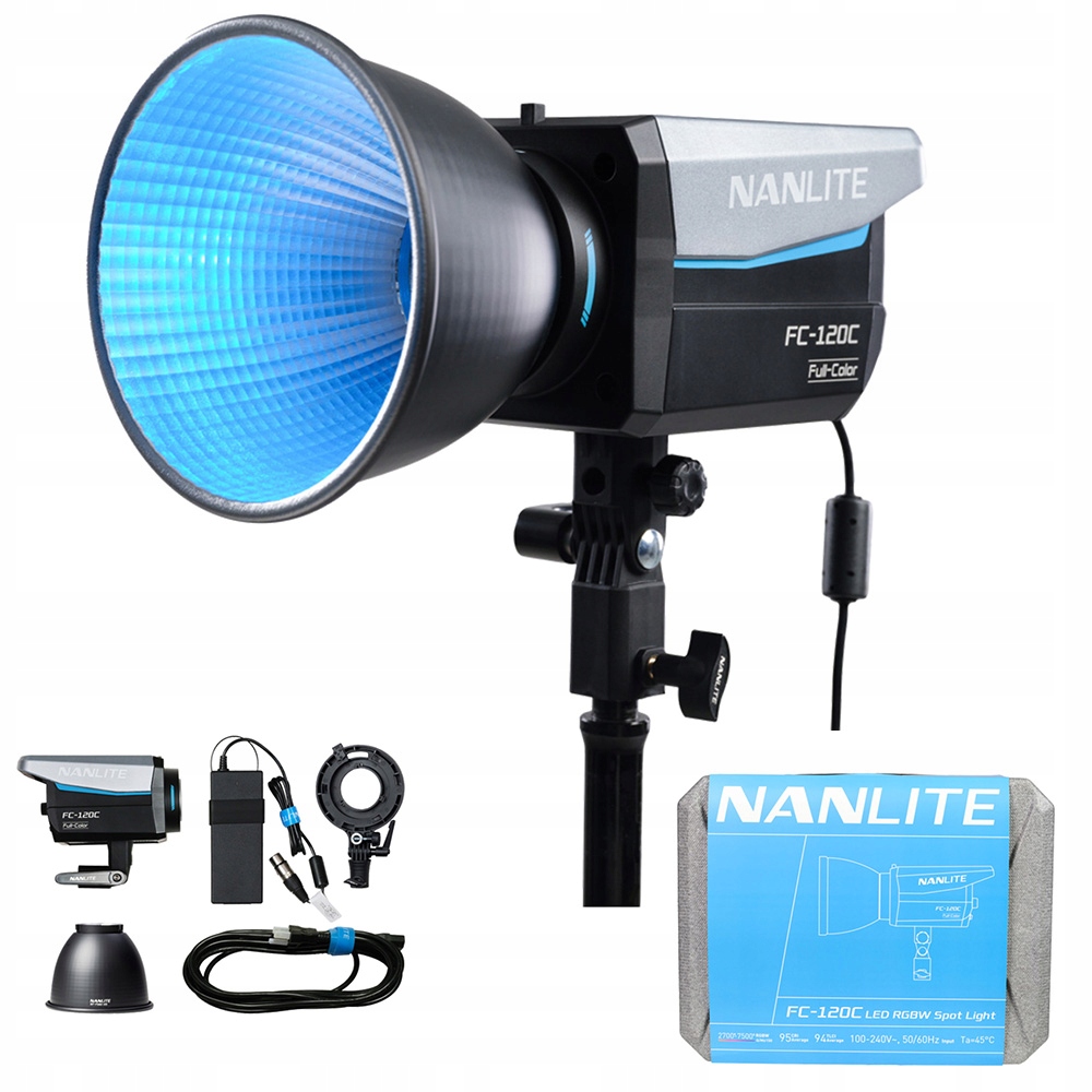 Lampa Nanlite FC-120C LED Color Spot Light