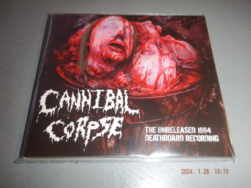 CANNIBAL CORPSE - The unreleased 1994 DIGI limit 500 egz.