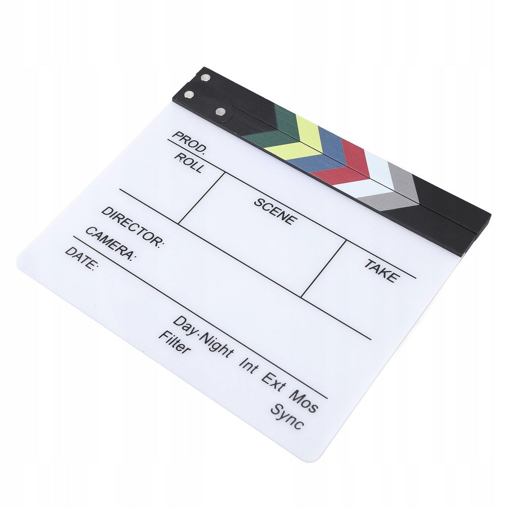 Film Clap Board Director Filmowanie Clapper Board