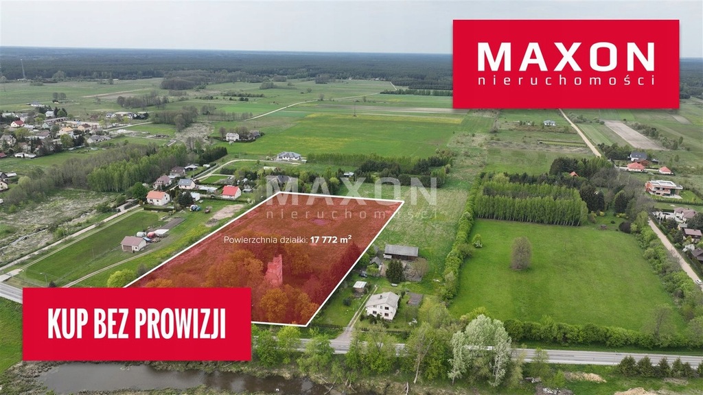 Działka, Brok, Brok (gm.), 17772 m²