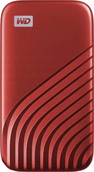 Dysk zewnętrzny SSD WD My Passport 2TB Czerwony (WDBAGF0020BRDWESN)