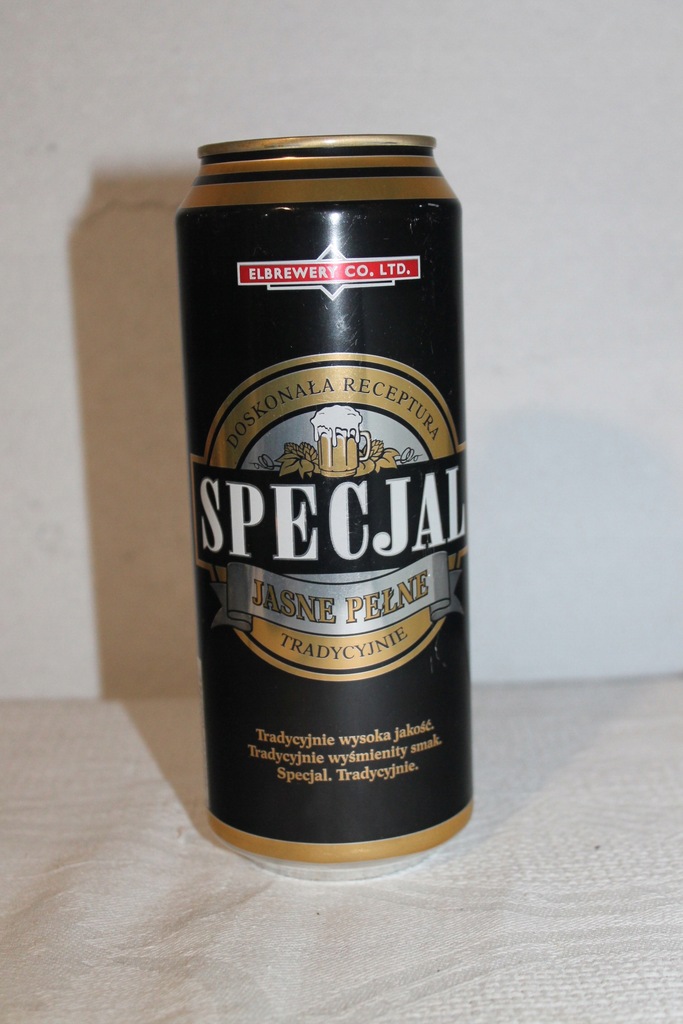 Puszka po piwie Specjal 2001 rok