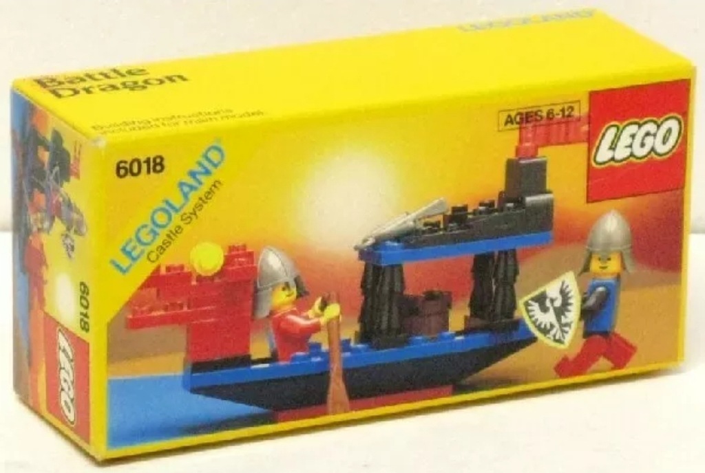 Klocki LEGO Castle 6018 Battle Dragon Statek