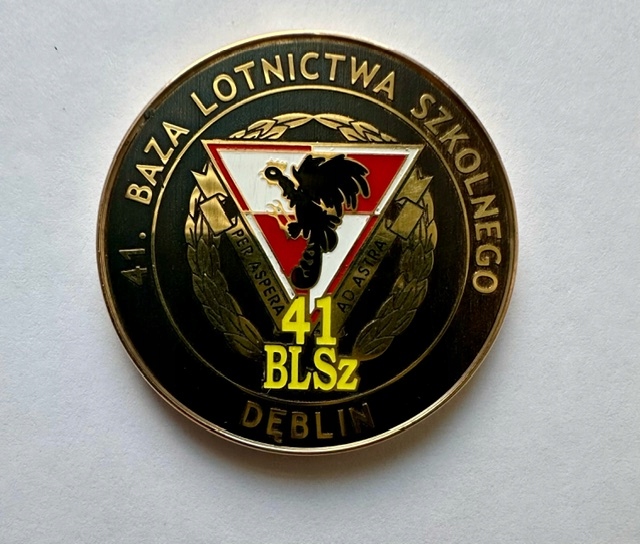 Coin medal 41 Baza Lotnictwa Szkolnego