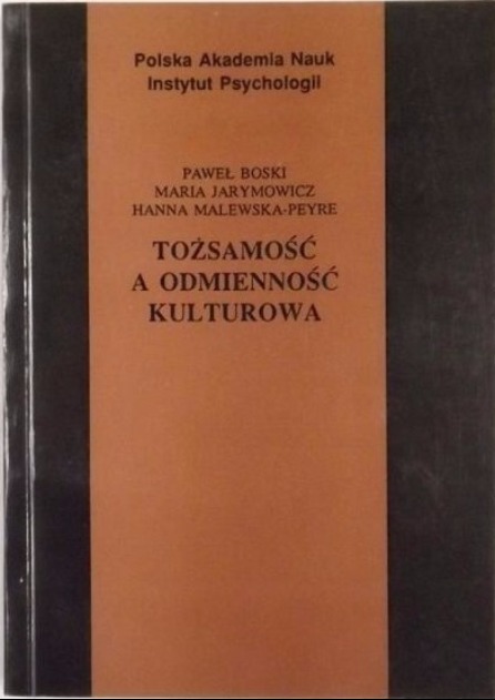 Tożsamość a odmienność kulturowa